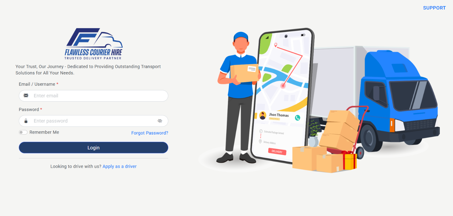 Flawless Courier Hire